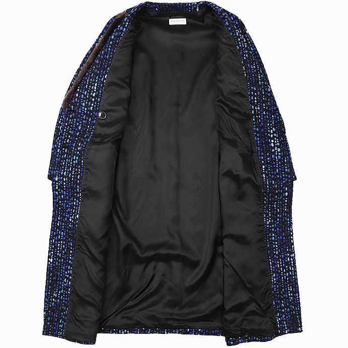 Other Other Dries Van Noten Wool Rabbit Fur Long Coat Natural Material Outerwear DUTY FREE for USA Size ONE SIZE - 7 Thumbnail