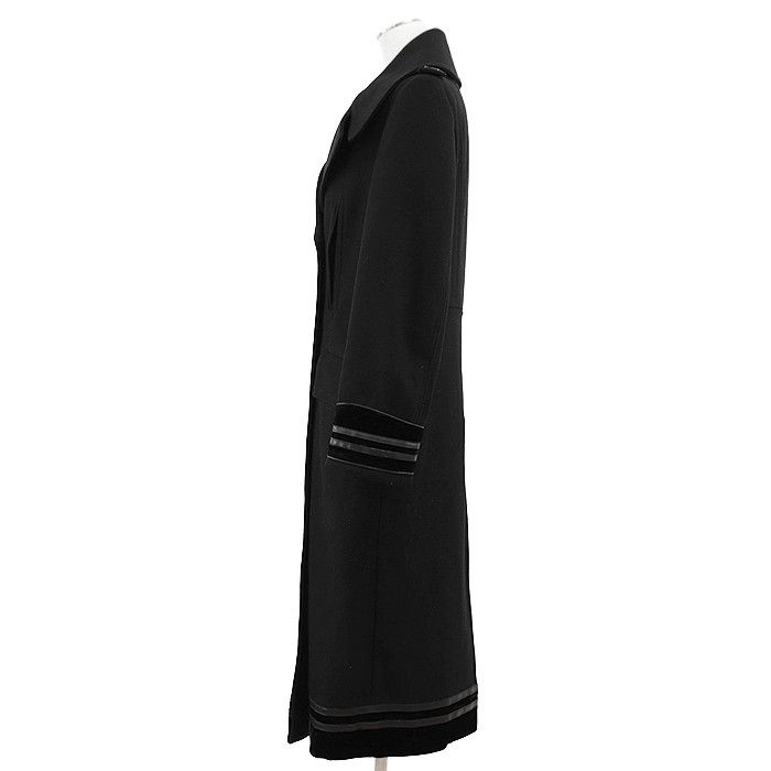Gucci Gucci Gucci Wool Velour Leather Trench Coat Leather Outerwear DUTY FREE for USA Size ONE SIZE - 5 Thumbnail