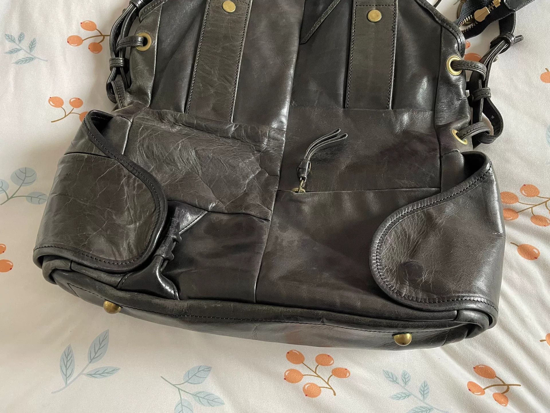 Berluti corneliani leather handbag crossbody bag Size ONE SIZE - 3 Thumbnail