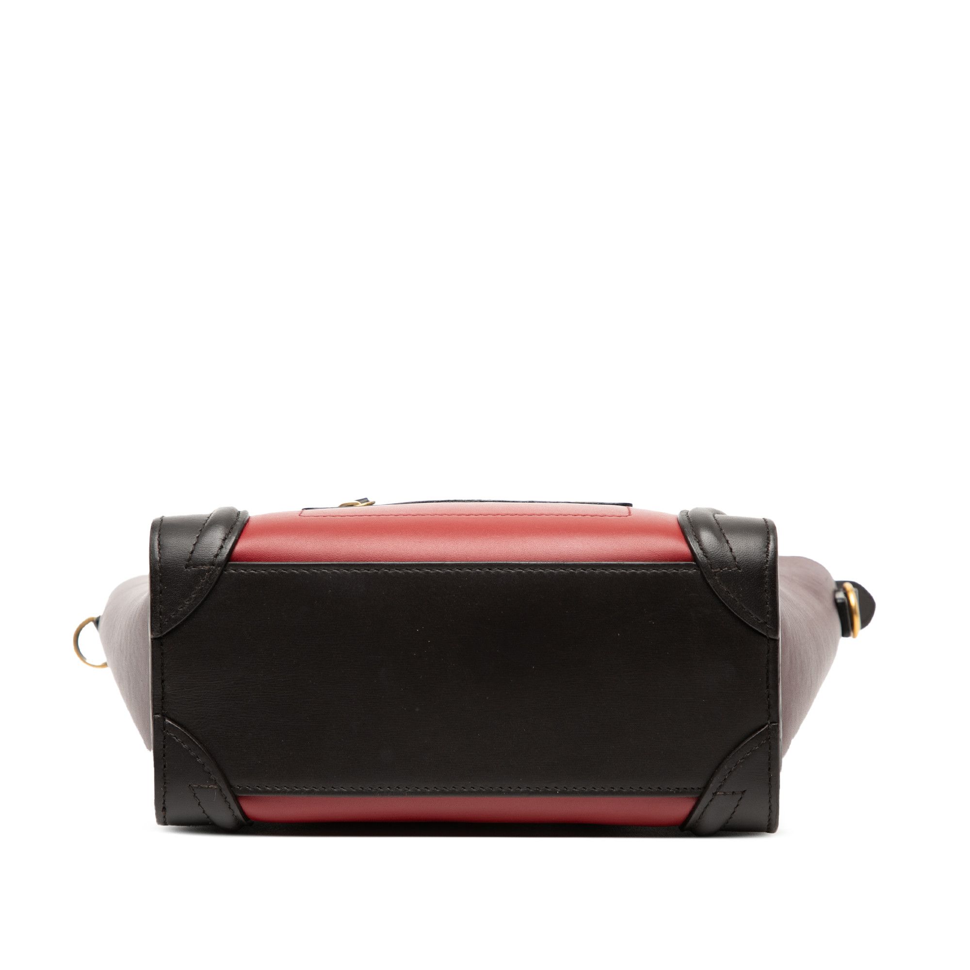 Celine Celine Nano Tricolor Leather Luggage Tote Size ONE SIZE - 3 Thumbnail