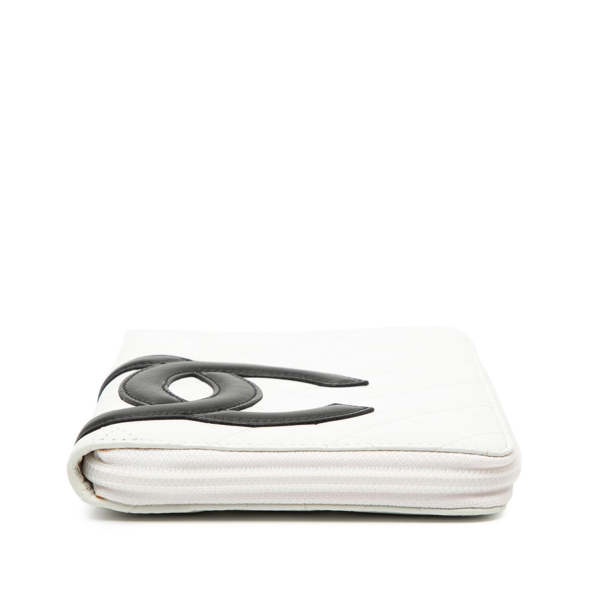 Chanel Chanel CC Quilted Lambskin Cambon Ligne Zippy Organizer Wallet Size ONE SIZE - 3 Thumbnail
