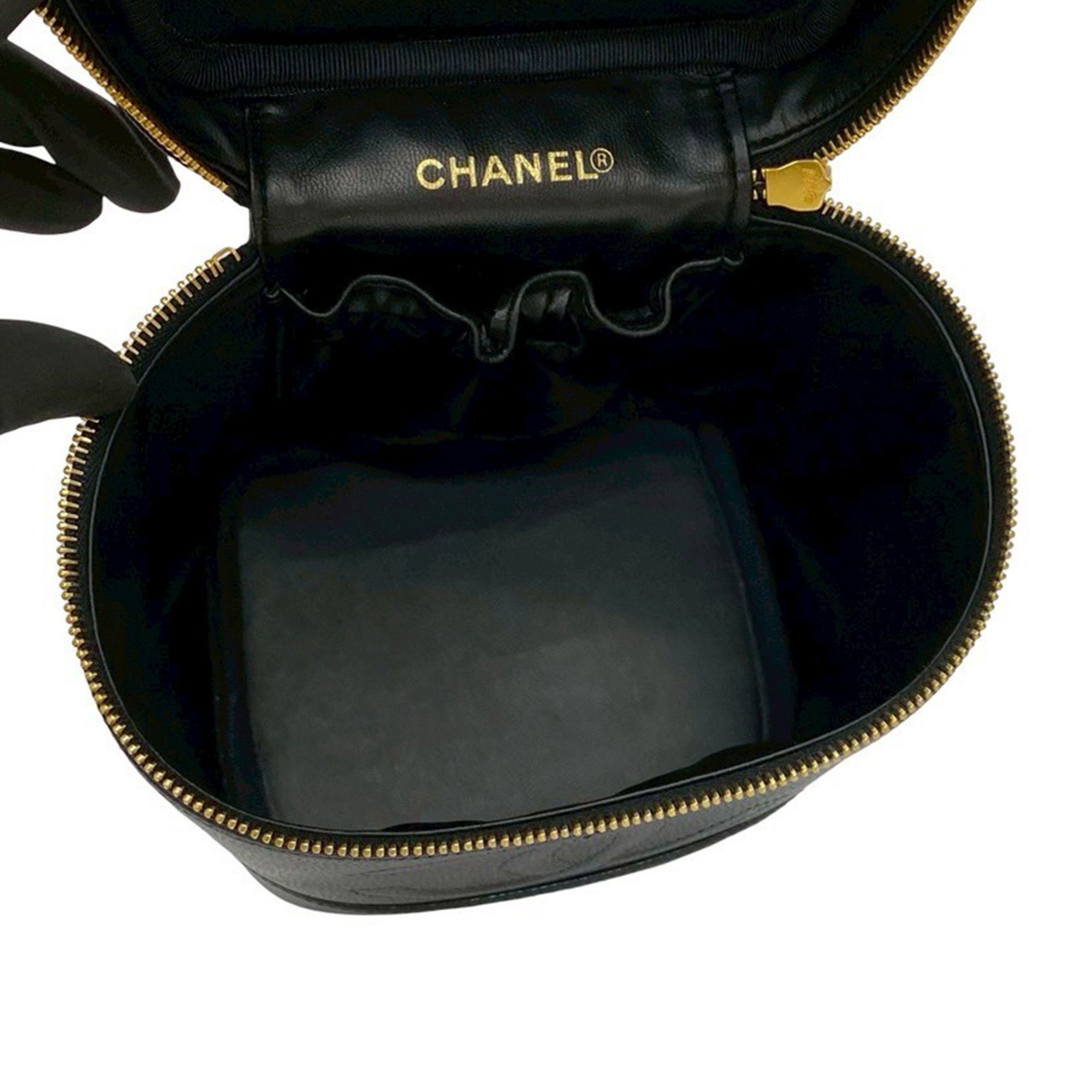 Chanel Chanel CC Caviar Vanity Case Size ONE SIZE - 4 Thumbnail