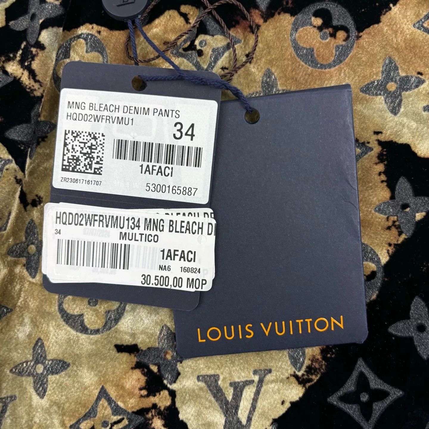 Louis Vuitton LOUIS VUITTON SS24 Faded Cloud Jeans Size US 34 / EU 50 - 6 Thumbnail