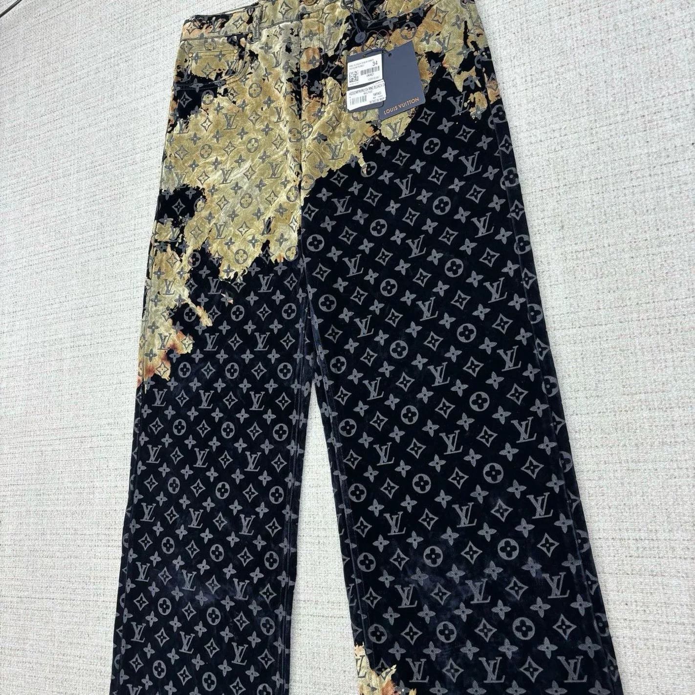 Louis Vuitton LOUIS VUITTON SS24 Faded Cloud Jeans Size US 34 / EU 50 - 2 Thumbnail