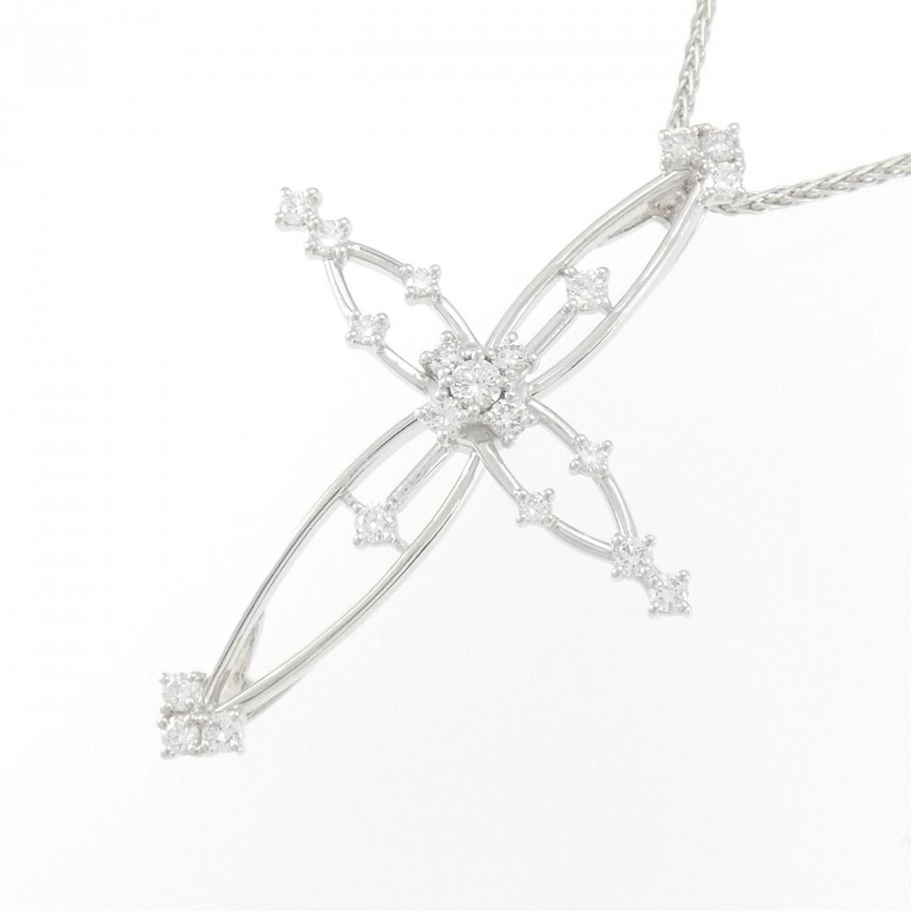 Other Tasaki Tasaki Au750 Diamond Necklace Metal Necklace DUTY FREE for USA Size ONE SIZE - 3 Thumbnail