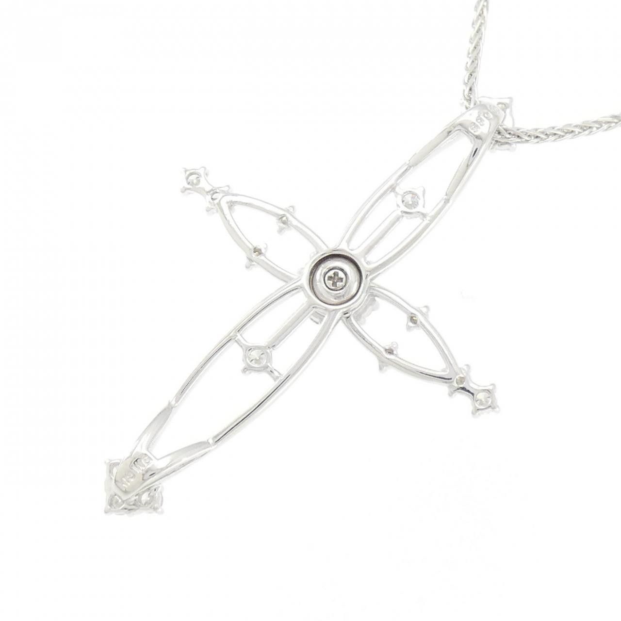 Other Tasaki Tasaki Au750 Diamond Necklace Metal Necklace DUTY FREE for USA Size ONE SIZE - 4 Thumbnail