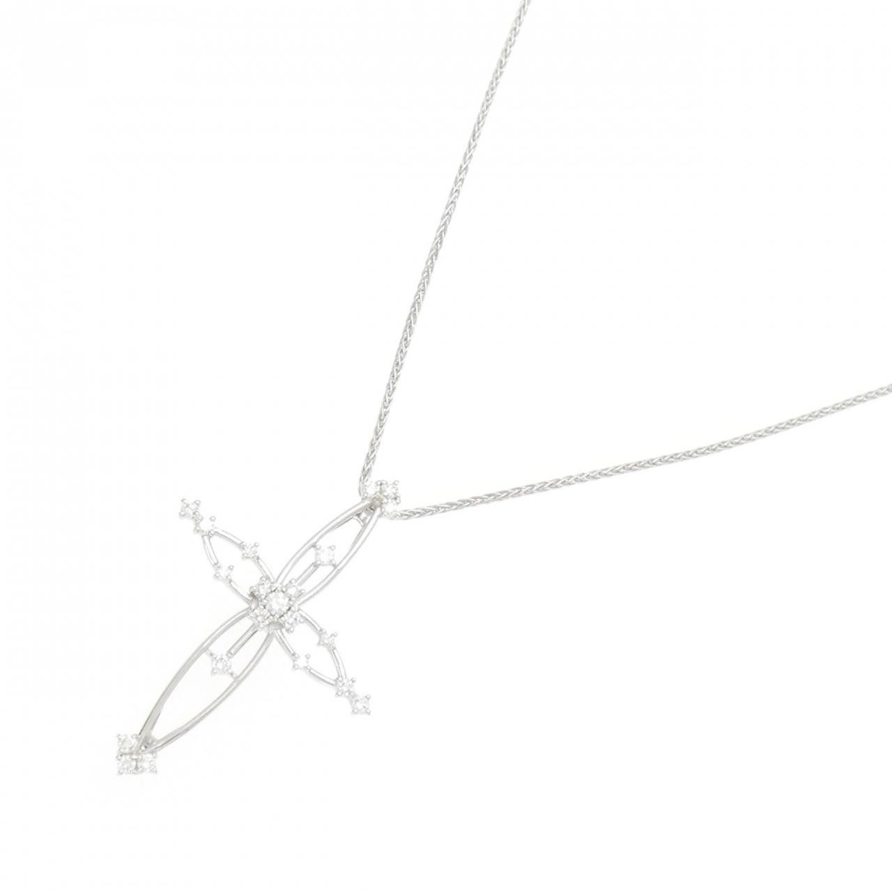 Other Tasaki Tasaki Au750 Diamond Necklace Metal Necklace DUTY FREE for USA Size ONE SIZE - 2 Thumbnail