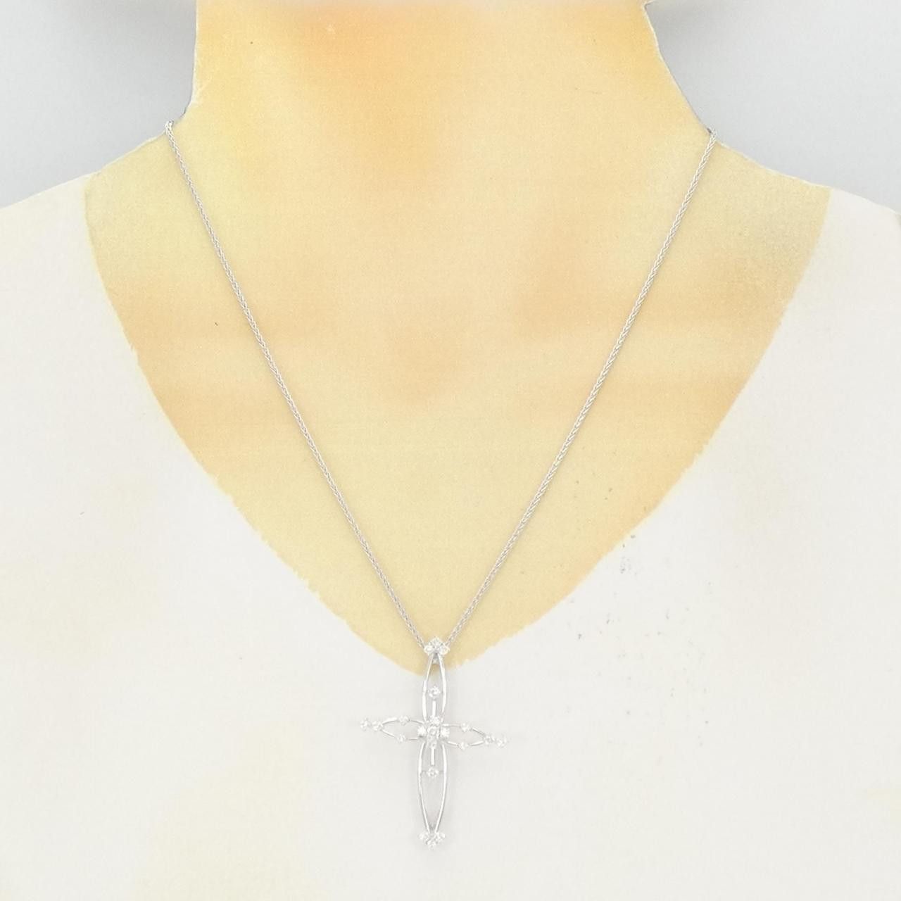 Other Tasaki Tasaki Au750 Diamond Necklace Metal Necklace DUTY FREE for USA Size ONE SIZE - 6 Thumbnail