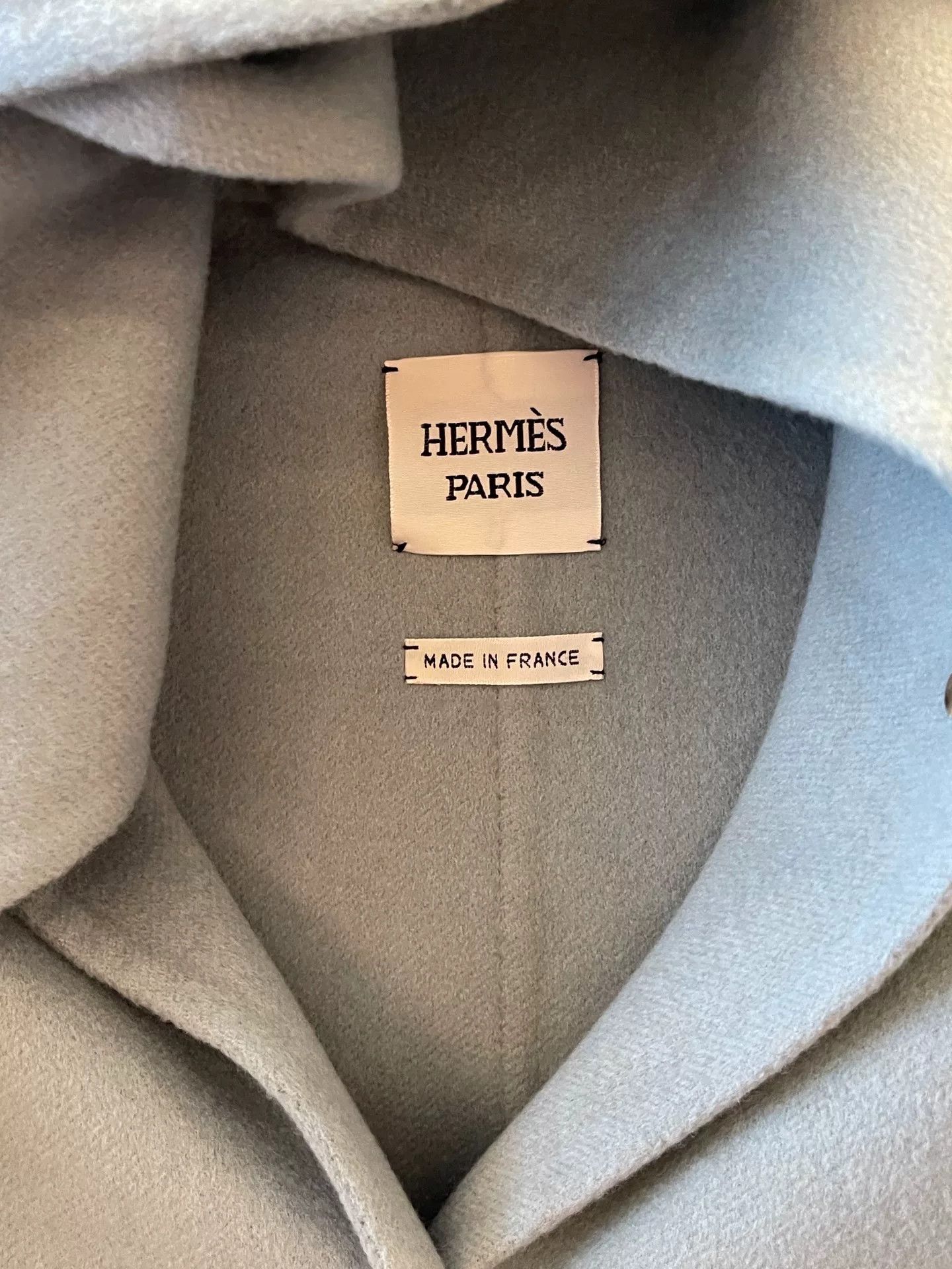 Hermes Hermes Double-Sided Cashmere Wool Coat Size US M / EU 48-50 / 2 - 2 Thumbnail