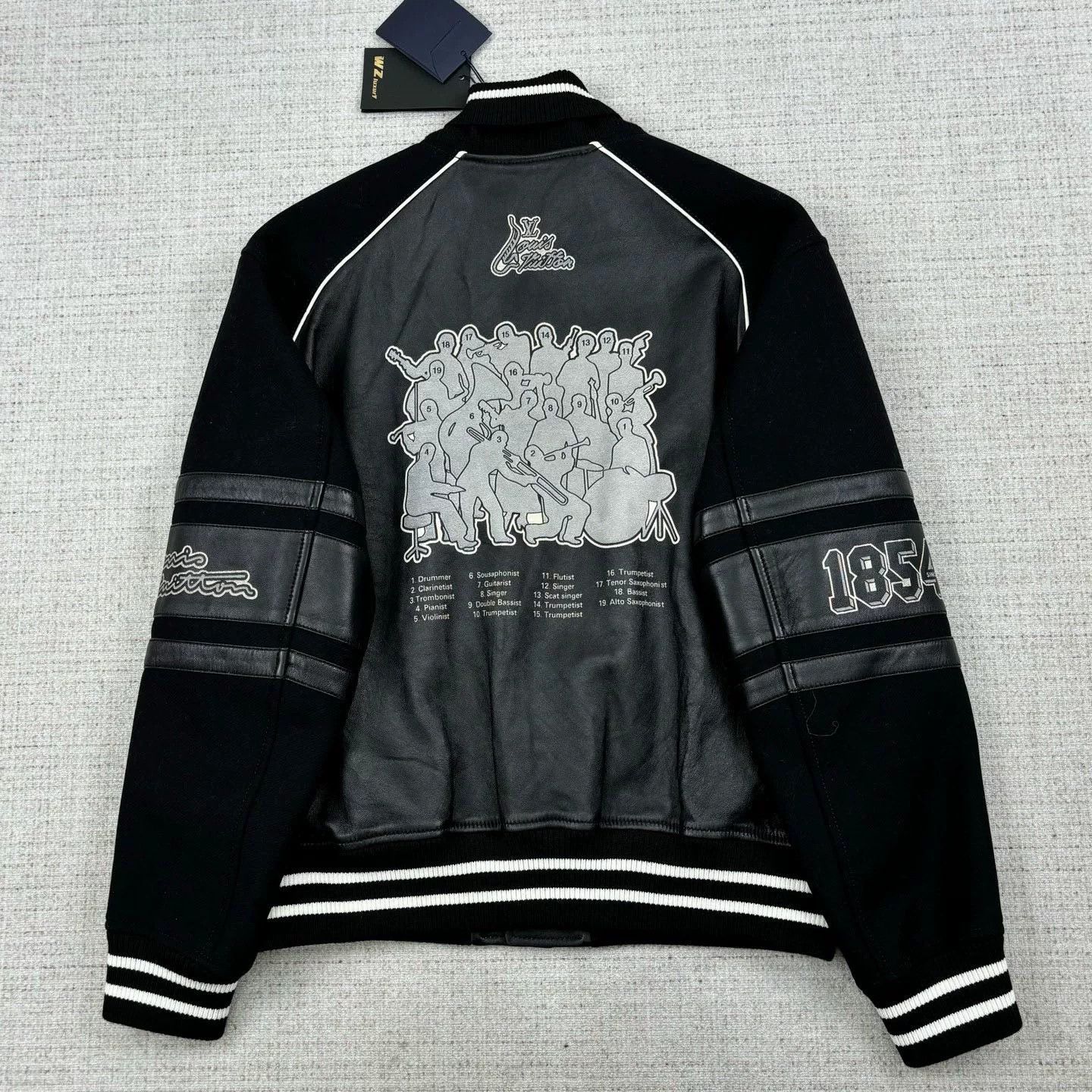 Louis Vuitton Louis Vuitton SS23 Logo Stripe Varsity Jacket Size US L / EU 52-54 / 3 - 3 Thumbnail
