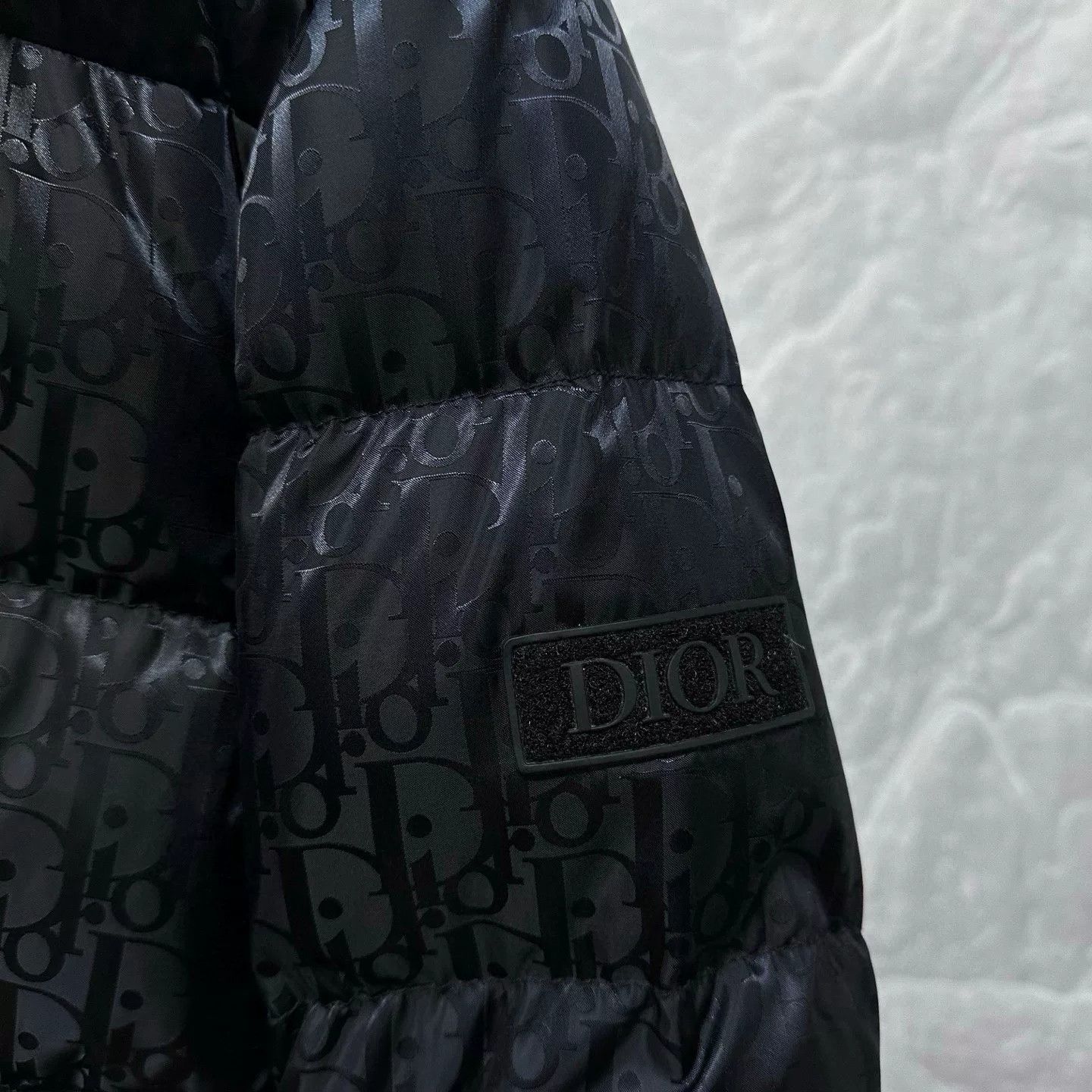 Dior Dior Stand Collar Logo Puffer Jacket Size US XL / EU 56 / 4 - 3 Thumbnail