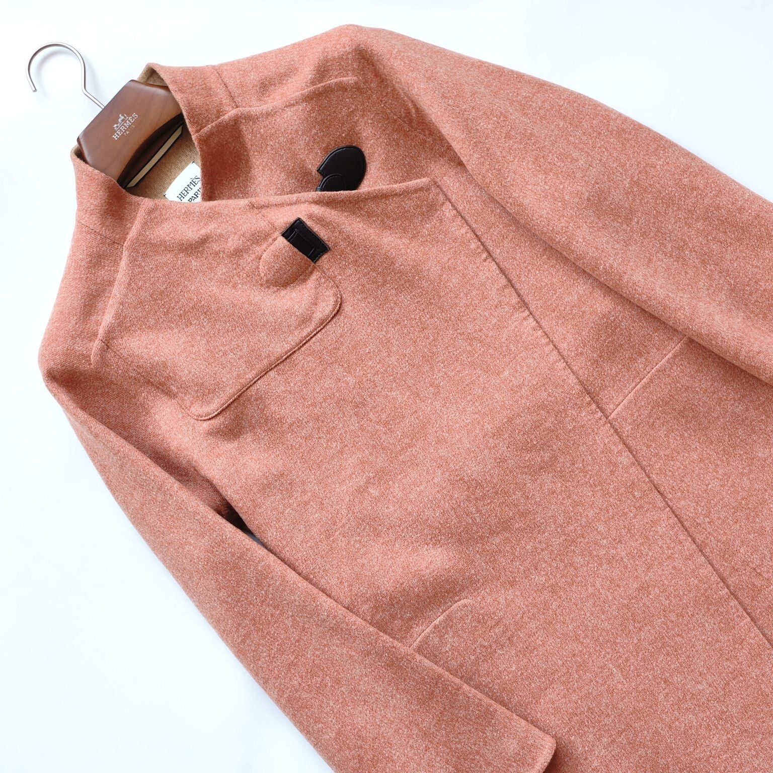 Hermes Hermes Women's Long Cashmere Coat Size US XS / EU 42 / 0 - 3 Thumbnail