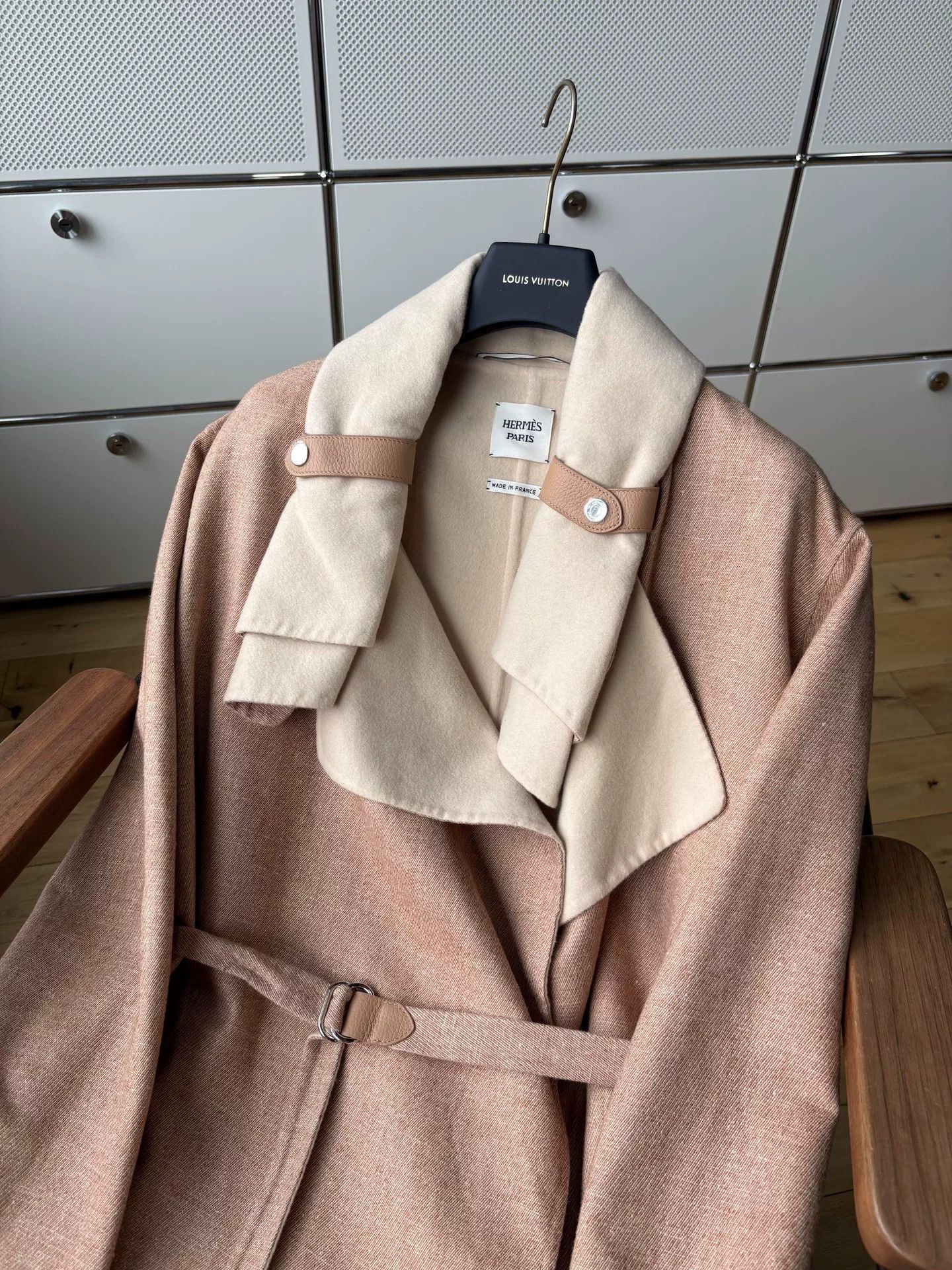 Hermes Hermès Double-Sided Cashmere Silk Coat Size US S / EU 44-46 / 1 - 3 Thumbnail