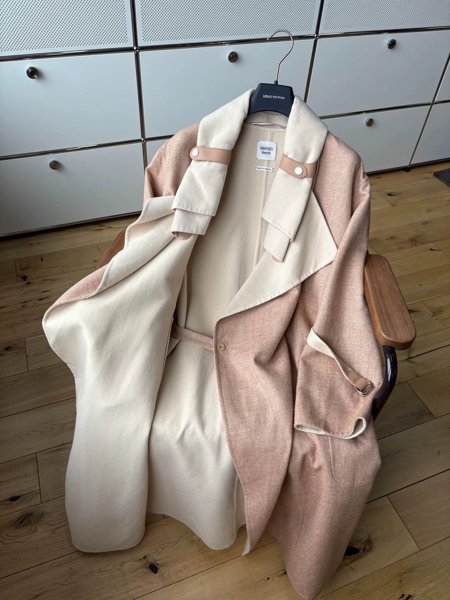 Hermes Hermès Double-Sided Cashmere Silk Coat Size US S / EU 44-46 / 1 - 2 Thumbnail