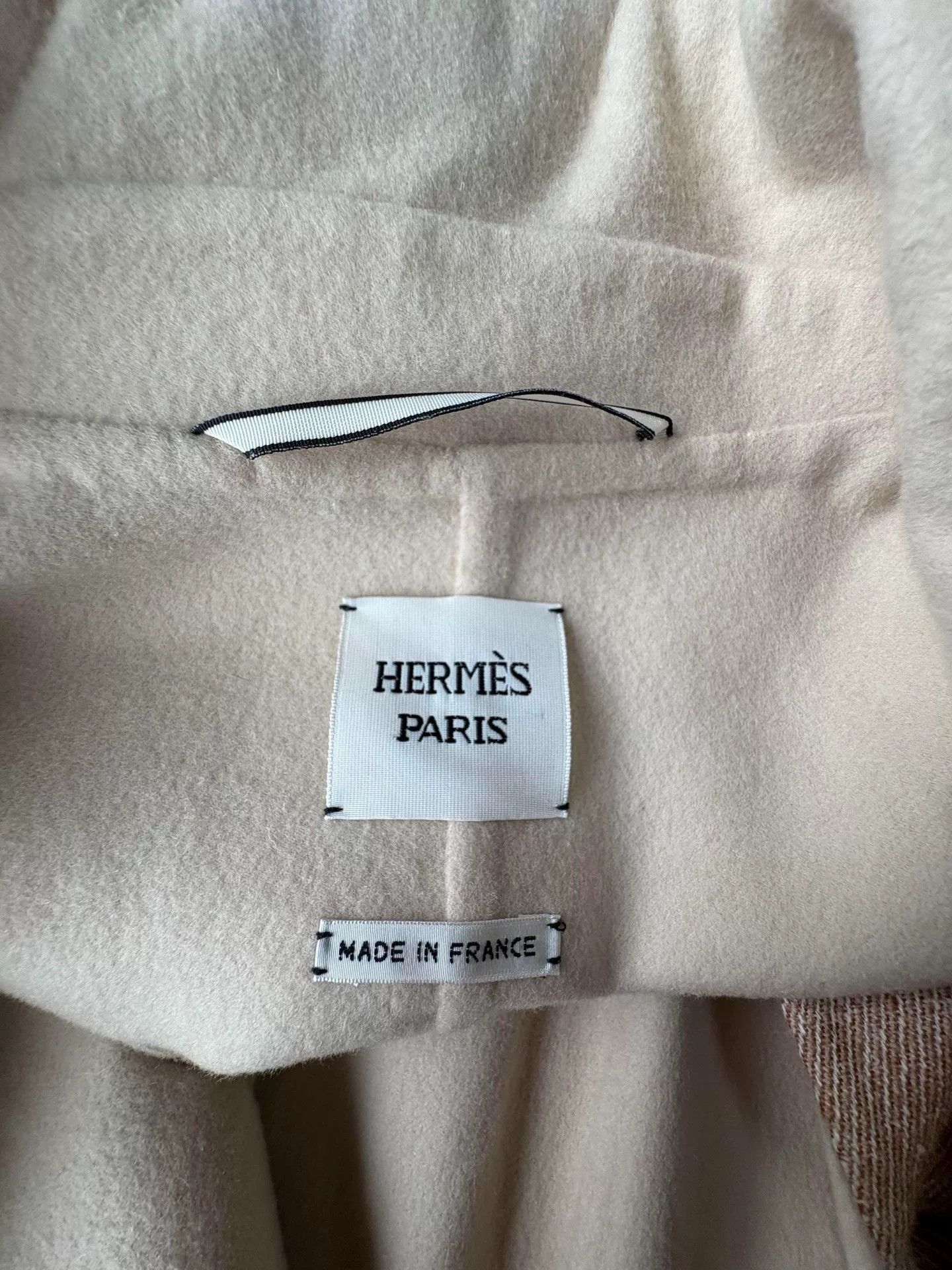 Hermes Hermès Double-Sided Cashmere Silk Coat Size US S / EU 44-46 / 1 - 4 Thumbnail