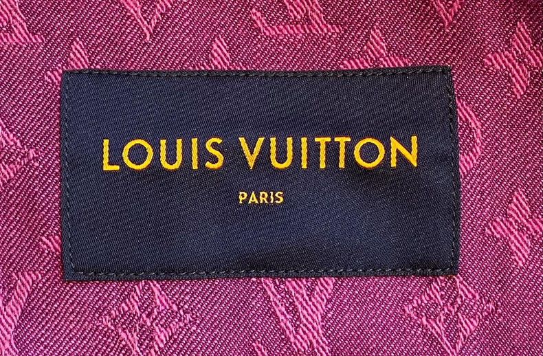 Louis Vuitton LV Purple Monogram Denim Jacket Size US XL / EU 56 / 4 - 5 Thumbnail