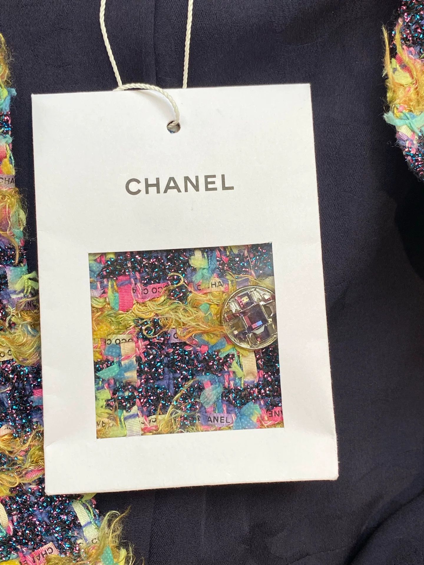 Chanel Chanel 2022 Houndstooth Jacket FR36 Size US XS / EU 42 / 0 - 4 Thumbnail