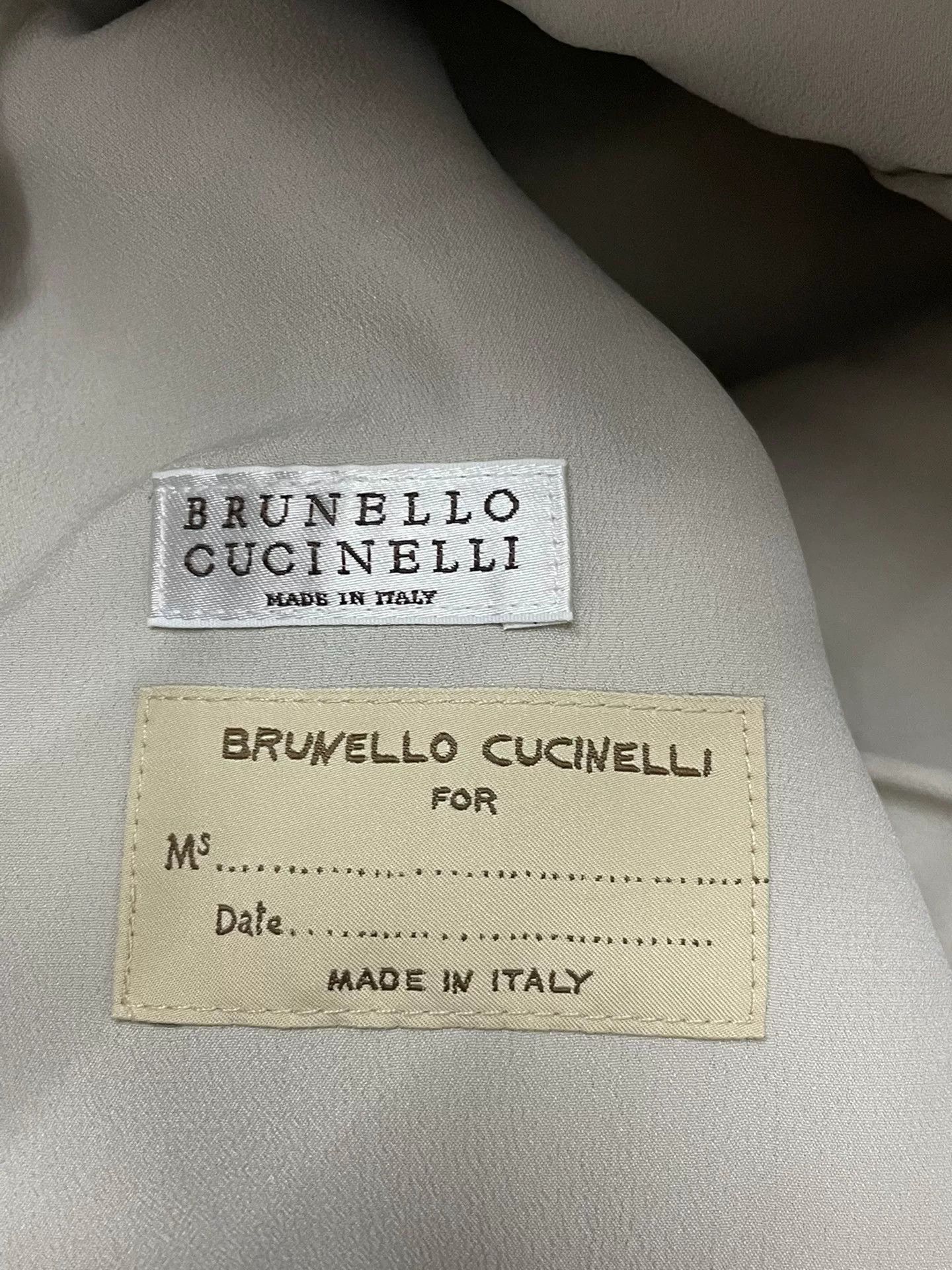 Brunello Cucinelli Brunello Cucinelli Faux Fur Biker Jacket Size US M / EU 48-50 / 2 - 6 Thumbnail