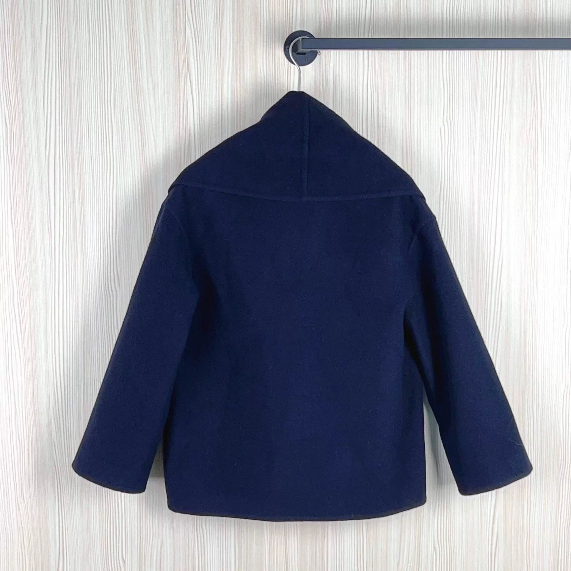 Hermes Hermes Blue Woolen Coat Size 34 Size US XXS / EU 40 - 2 Thumbnail
