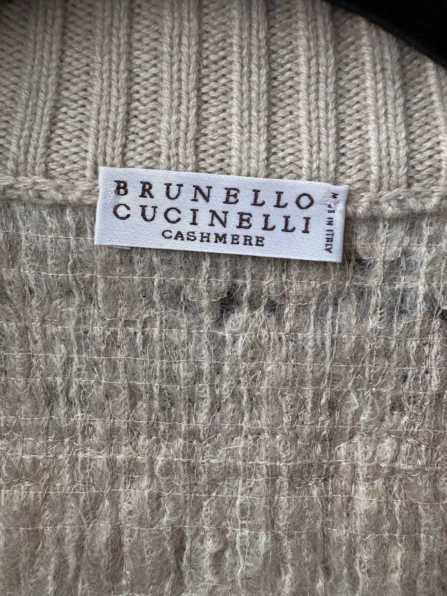 Brunello Cucinelli Brunello Cucinelli Beige Fringe Vest Size US S / EU 44-46 / 1 - 4 Thumbnail