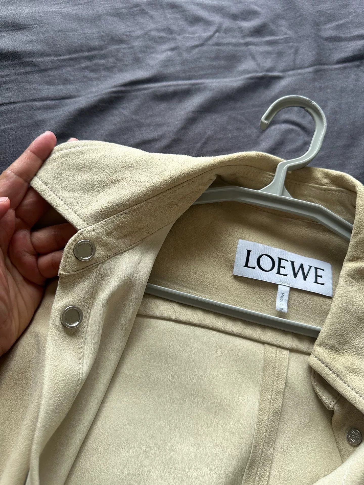 Loewe Loewe Sheepskin Shirt Jacket Size US S / EU 44-46 / 1 - 3 Thumbnail