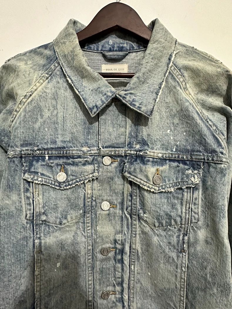 Fear of God Fear of God 4th Collection Denim Jacket Size US S / EU 44-46 / 1 - 8 Thumbnail