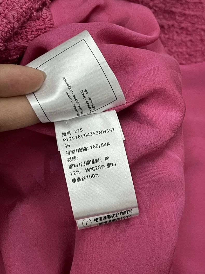 Chanel Chanel 22S Pink Vest Coat Dress Size US S / EU 44-46 / 1 - 7 Thumbnail
