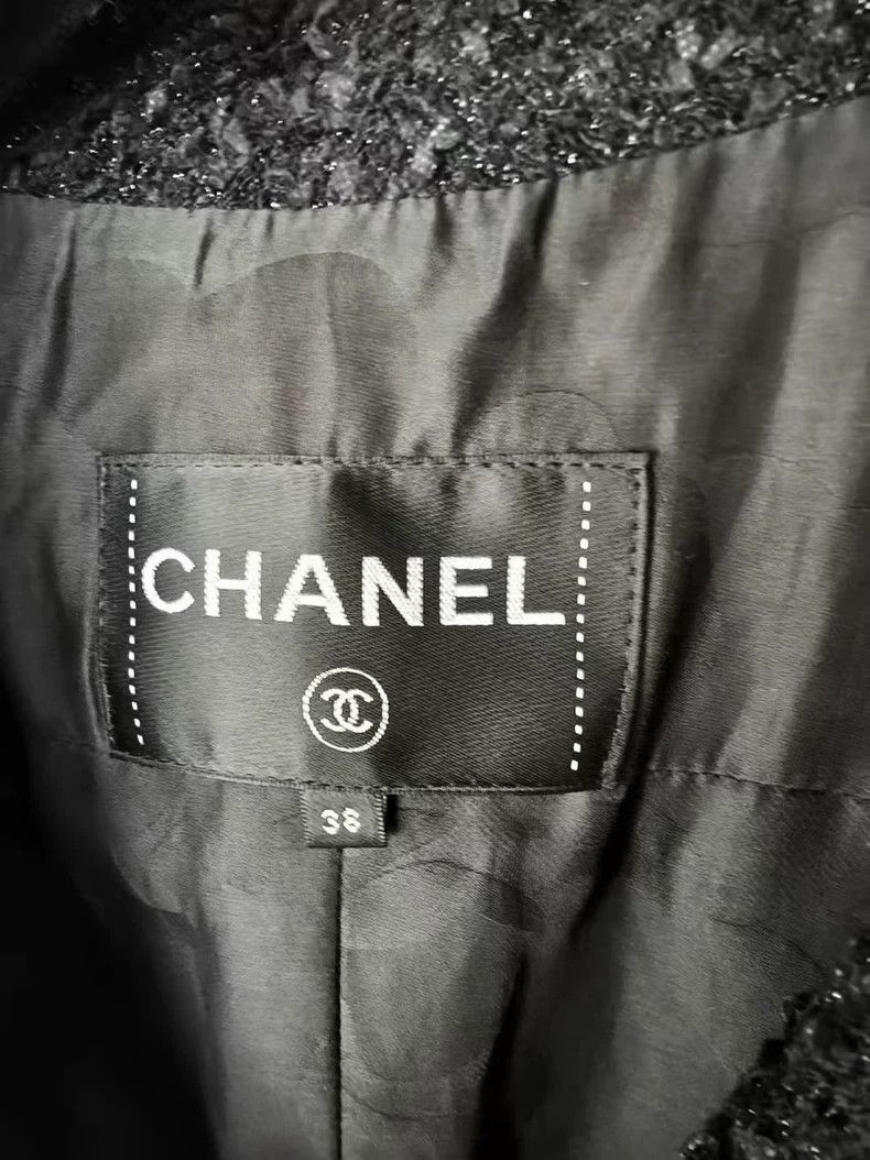 Chanel Chanel Gray Outerwear Jacket Size US M / EU 48-50 / 2 - 4 Thumbnail