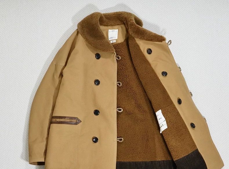 Visvim Visvim Big Sky Wool Fur Lined Coat Size US S / EU 44-46 / 1 - 2 Thumbnail