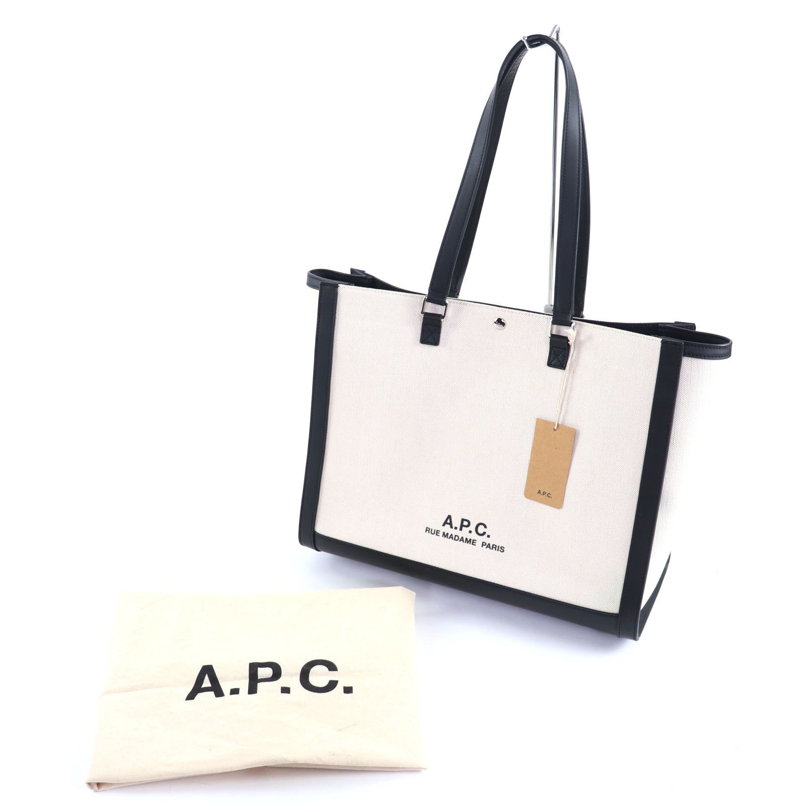 Other A.P.C A.P.C. COEYO Cotton Tote Bag Cotton Tote Bag M61802 DUTY FREE for USA Size ONE SIZE - 2 Thumbnail