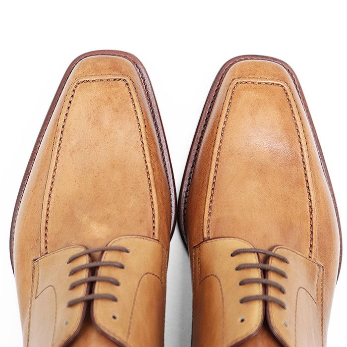 Other Zegna Ermenegildo Zegna Leather Derby Shoes Leather Shoes DUTY FREE for USA Size ONE SIZE - 11 Thumbnail