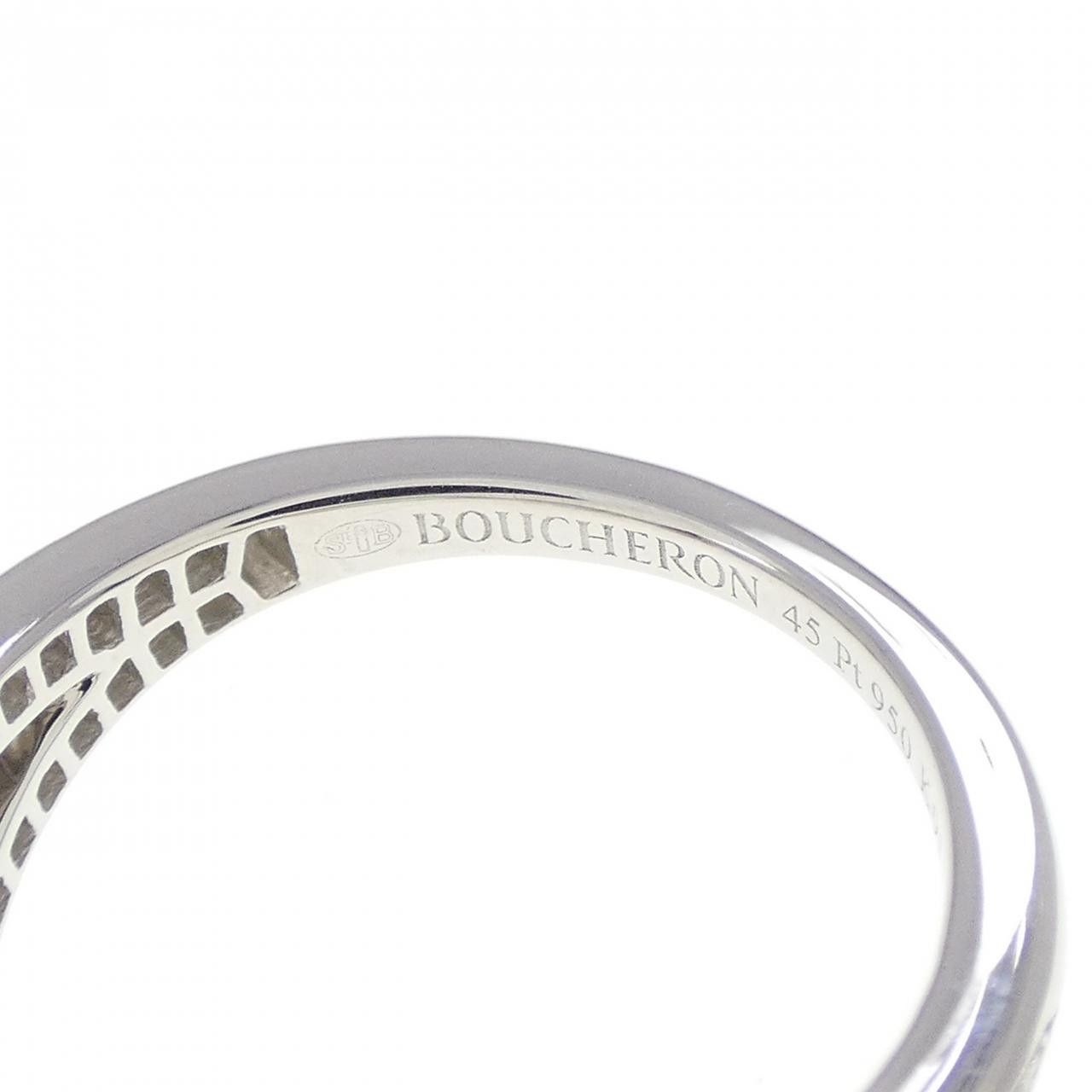 Other Boucheron Boucheron Pont de Paris Platinum Ring Metal Ring DUTY FREE for USA Size ONE SIZE - 4 Thumbnail