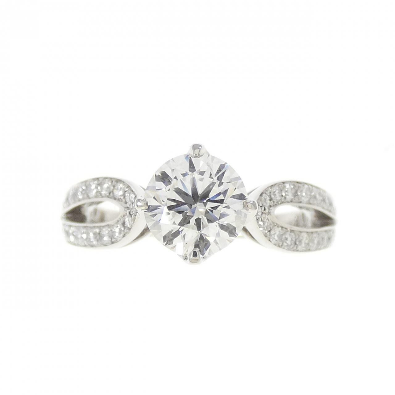 Other Boucheron Boucheron Pont de Paris Platinum Ring Metal Ring DUTY FREE for USA Size ONE SIZE - 2 Thumbnail