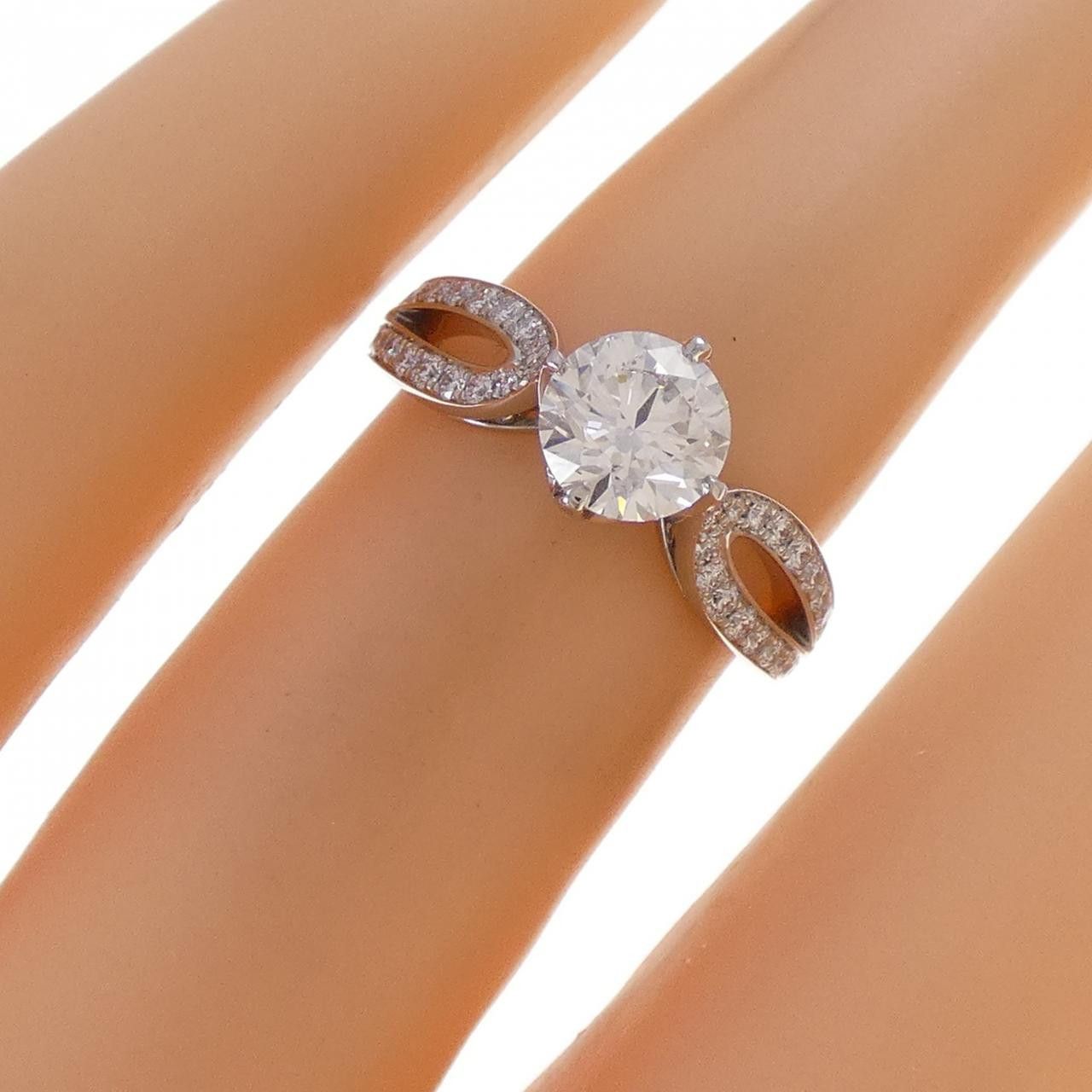 Other Boucheron Boucheron Pont de Paris Platinum Ring Metal Ring DUTY FREE for USA Size ONE SIZE - 5 Thumbnail
