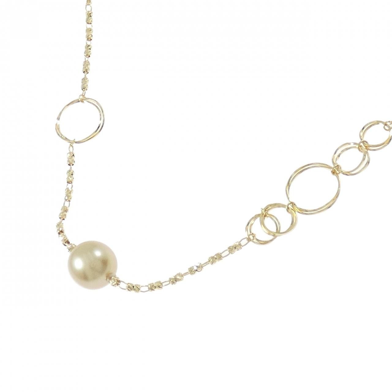 Other Tasaki Tasaki White South Sea Pearl Au750 Necklace Metal Necklace DUTY FREE for USA Size ONE SIZE - 3 Thumbnail