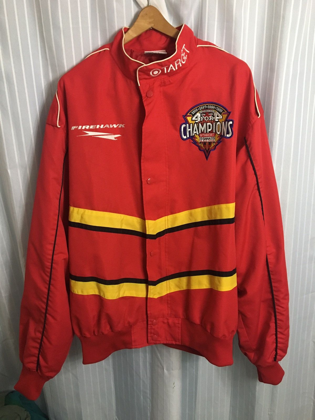 Vintage Vintage 90’s 1999 Firestone Firehawk racing NASCAR jacket | Grailed