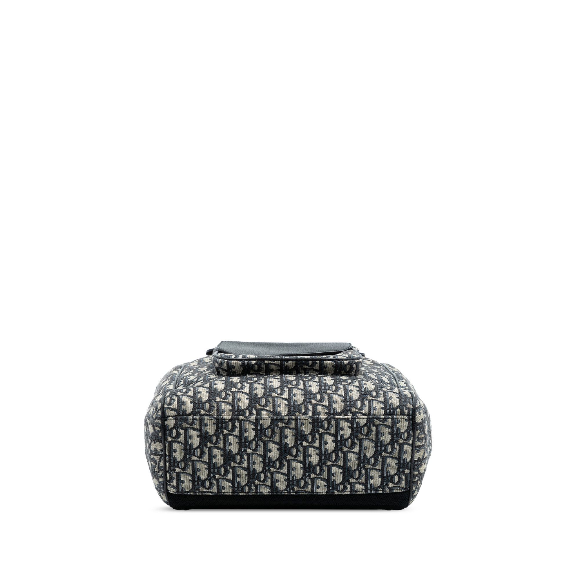 Dior Dior Oblique Canvas Saddle Backpack Size ONE SIZE - 3 Thumbnail