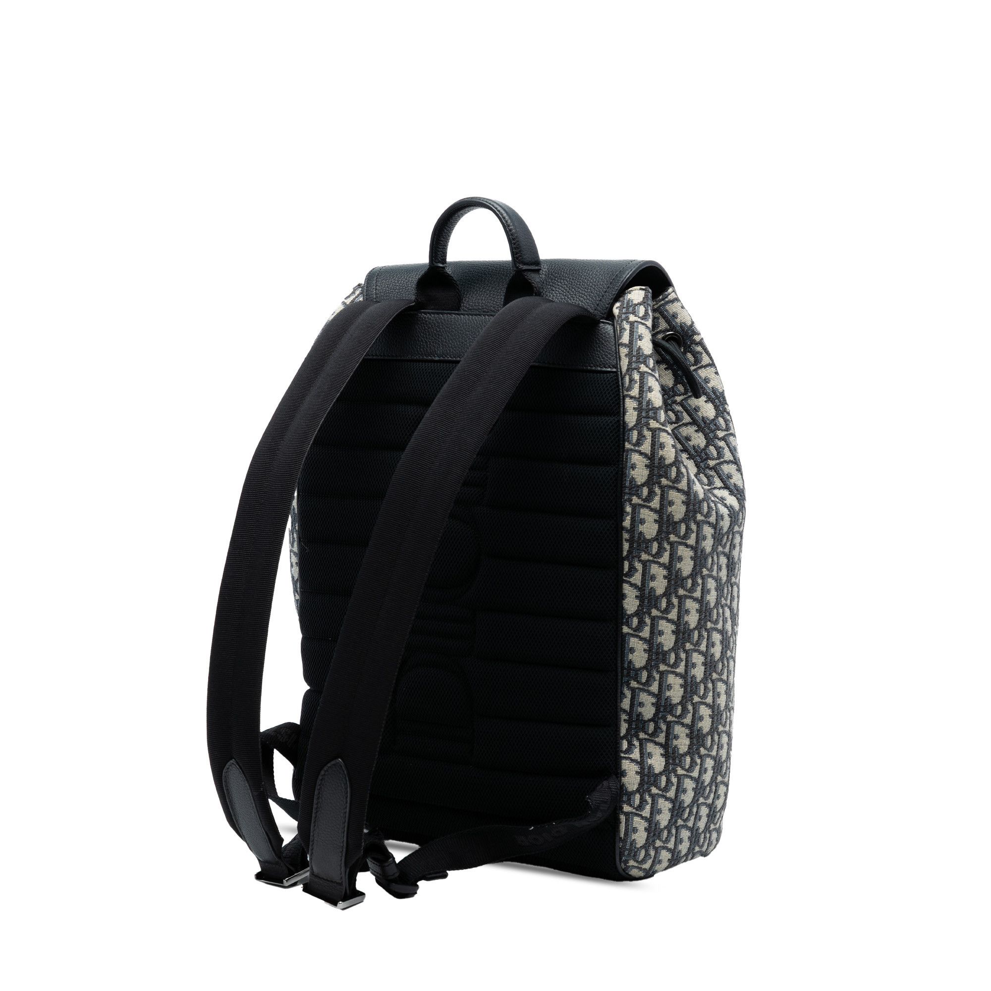 Dior Dior Oblique Canvas Saddle Backpack Size ONE SIZE - 2 Thumbnail