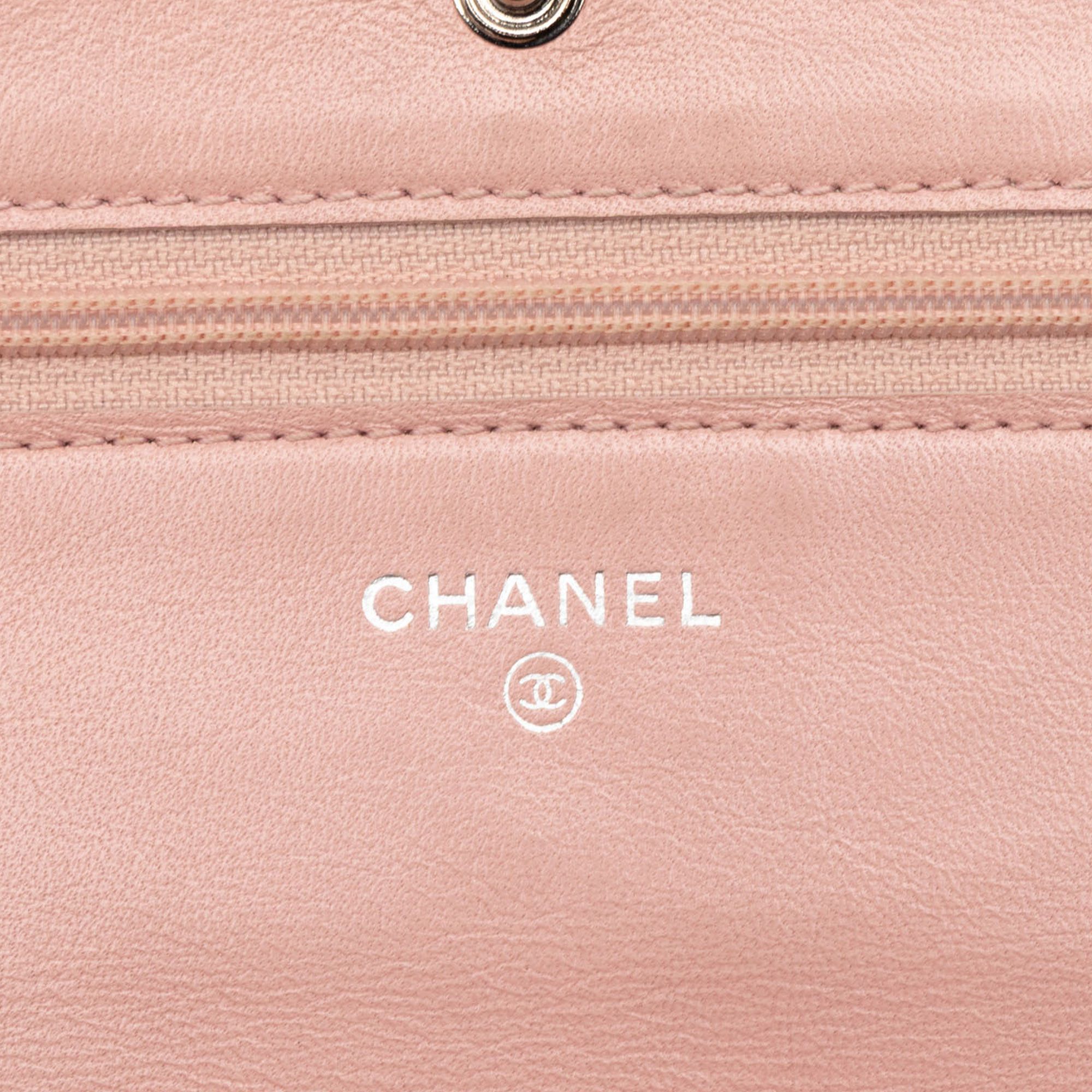 Chanel Chanel CC Caviar Wallet On Chain Size ONE SIZE - 5 Thumbnail