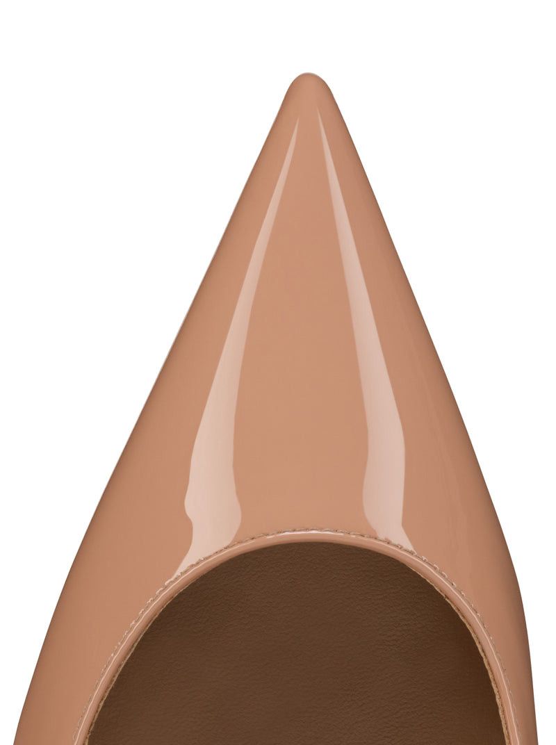 Christian Louboutin MISS Z 80 PUMPS DÉCOLLETÉ IN PATENT LEATHER Size US 7 / IT 37 - 4 Thumbnail