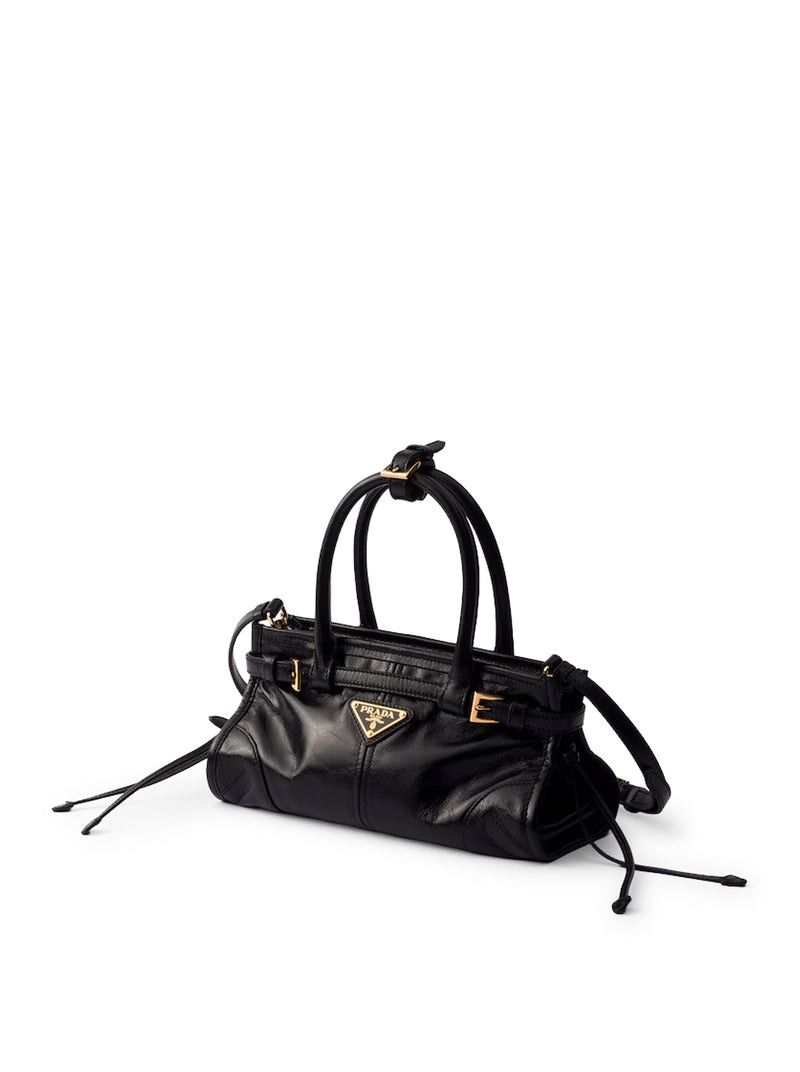 Prada BONNIE MINI LEATHER HANDBAG Size ONE SIZE - 6 Thumbnail