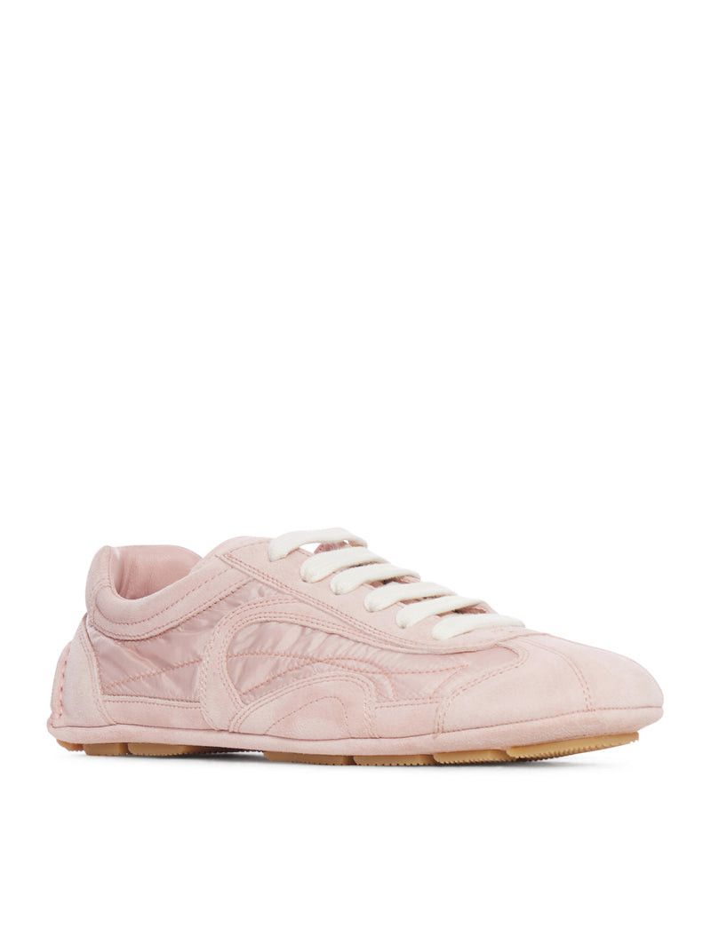 Prada MONTECARLO RE-EDITION 2005 SNEAKERS IN SUEDE AND RE-NYLON Size US 10 / IT 40 - 2 Thumbnail