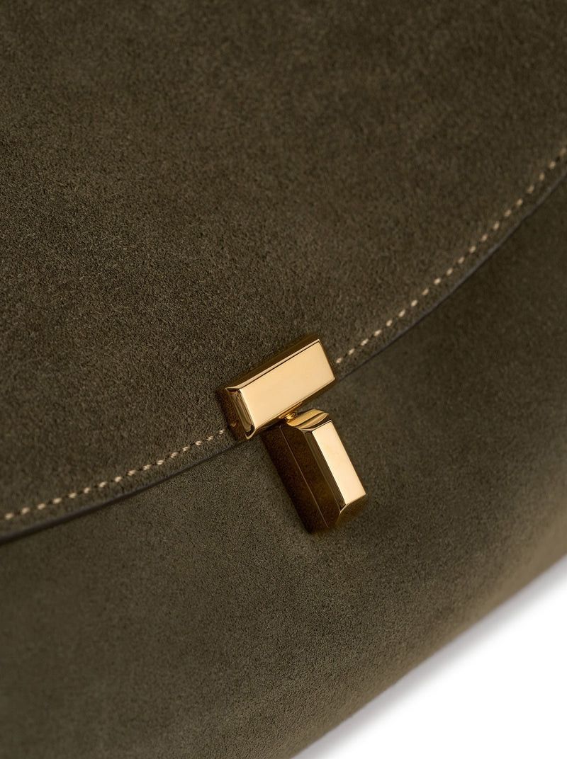 Toteme T-LOCK SUEDE BAG Size ONE SIZE - 5 Thumbnail
