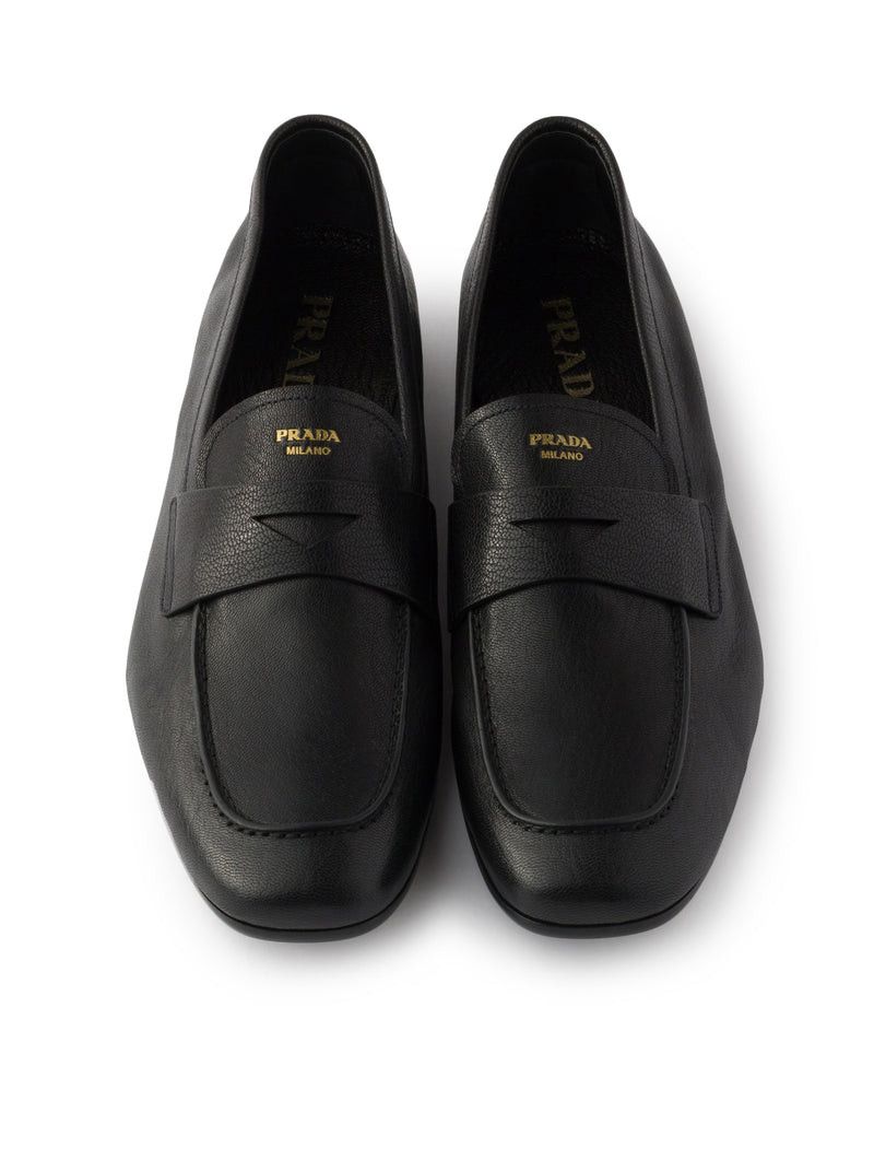 Prada LEATHER MOCCASINS Size US 7 / EU 40 - 6 Thumbnail