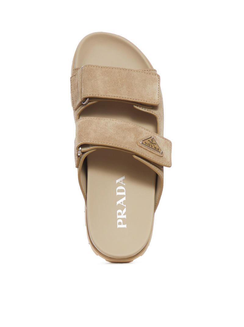 Prada SUEDE STRAPS SANDALS Size US 11 / EU 44 - 4 Thumbnail