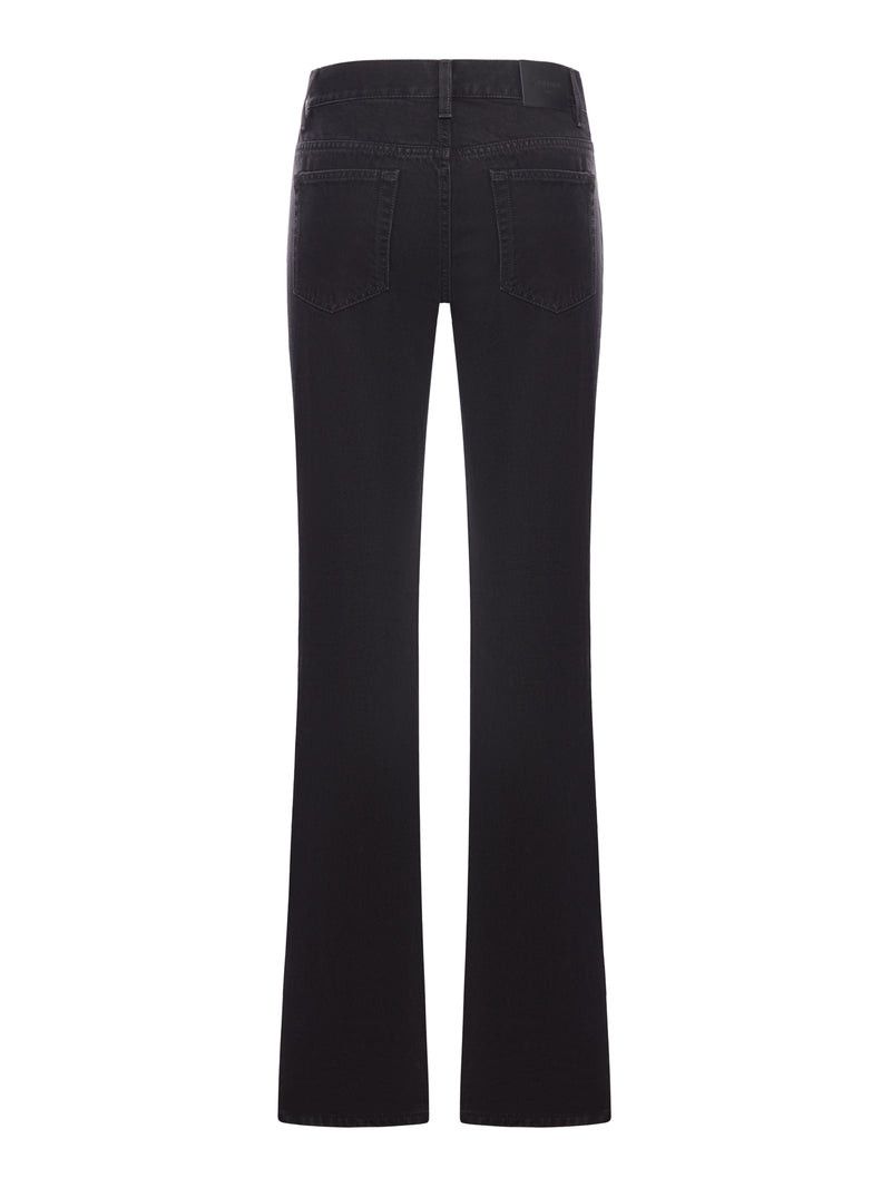 Saint Laurent Paris NICO LOW-WAIST JEANS IN BLACK DENIM BERLIN Size 28" / US 6 / IT 42 - 2 Thumbnail