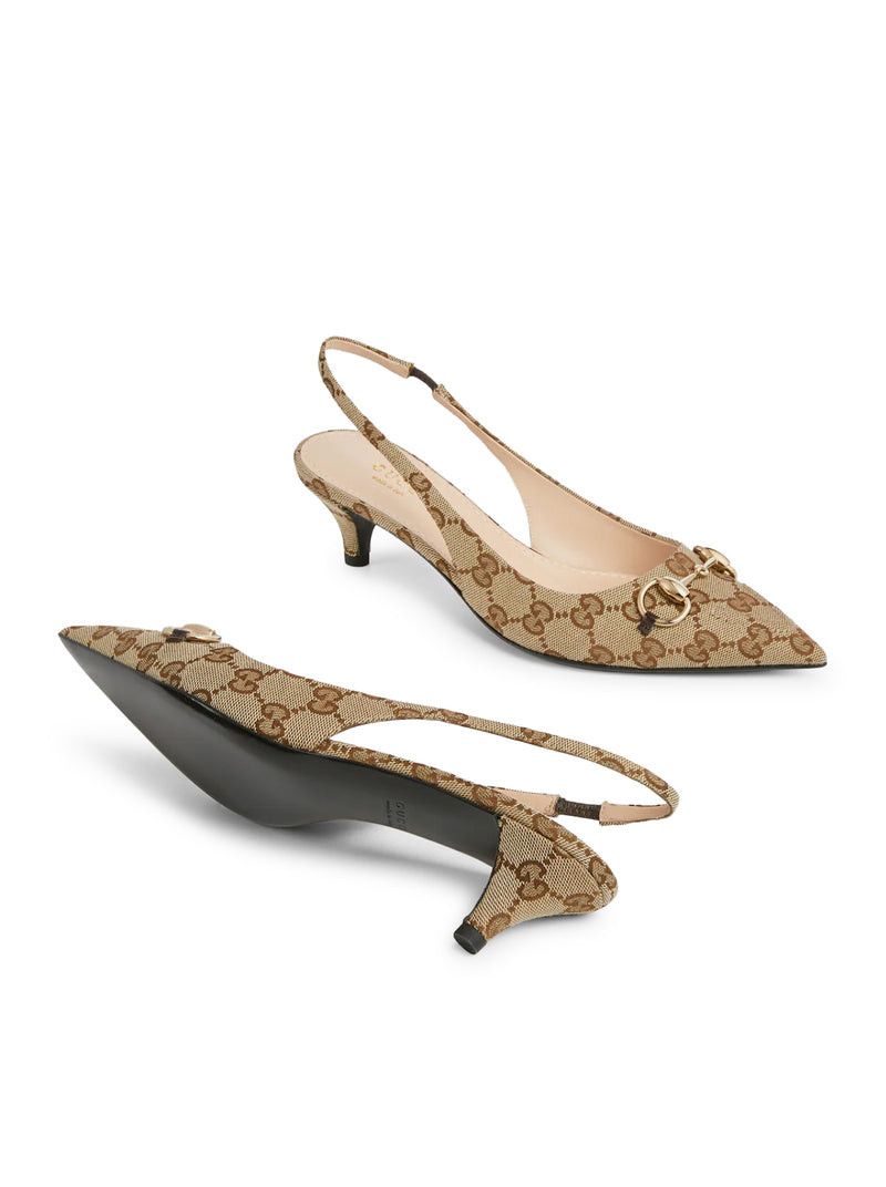 Gucci SLINGBACK COLLECTION WITH HORSE HOOK Size US 10 / IT 40 - 5 Thumbnail