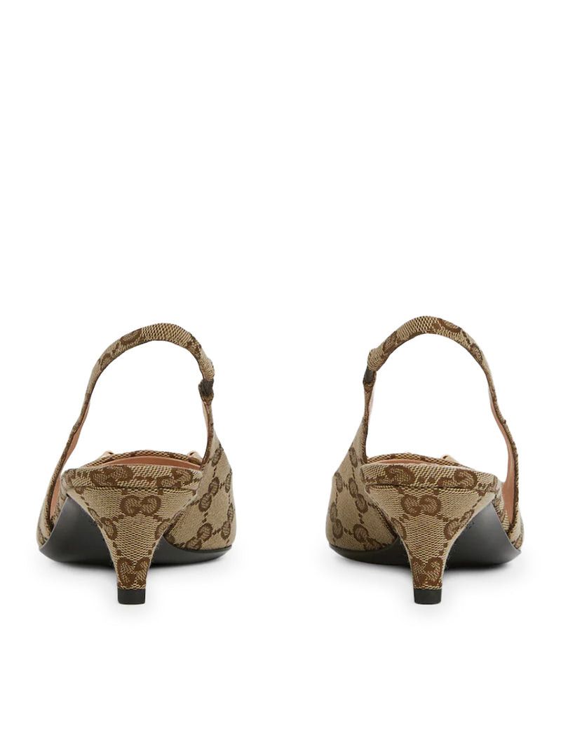 Gucci SLINGBACK COLLECTION WITH HORSE HOOK Size US 7 / IT 37 - 3 Thumbnail