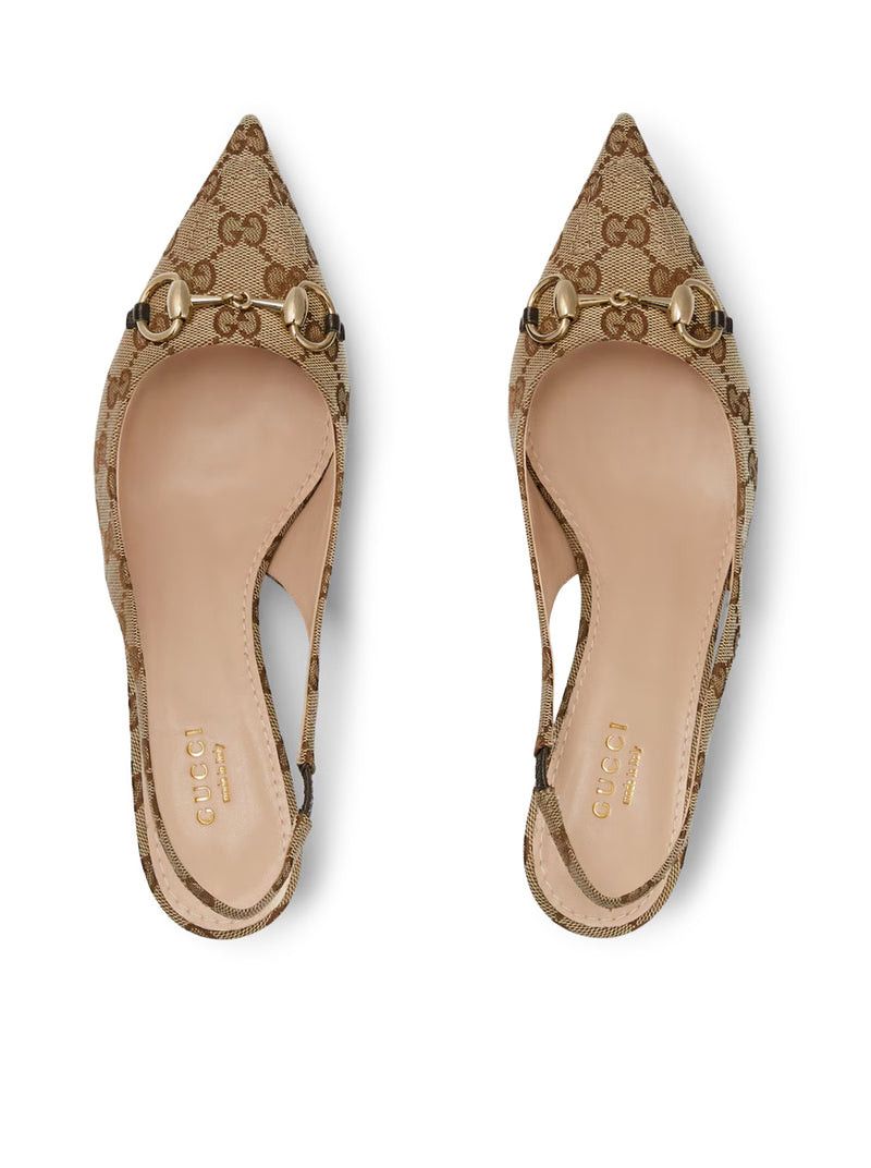 Gucci SLINGBACK COLLECTION WITH HORSE HOOK Size US 8 / IT 38 - 4 Thumbnail