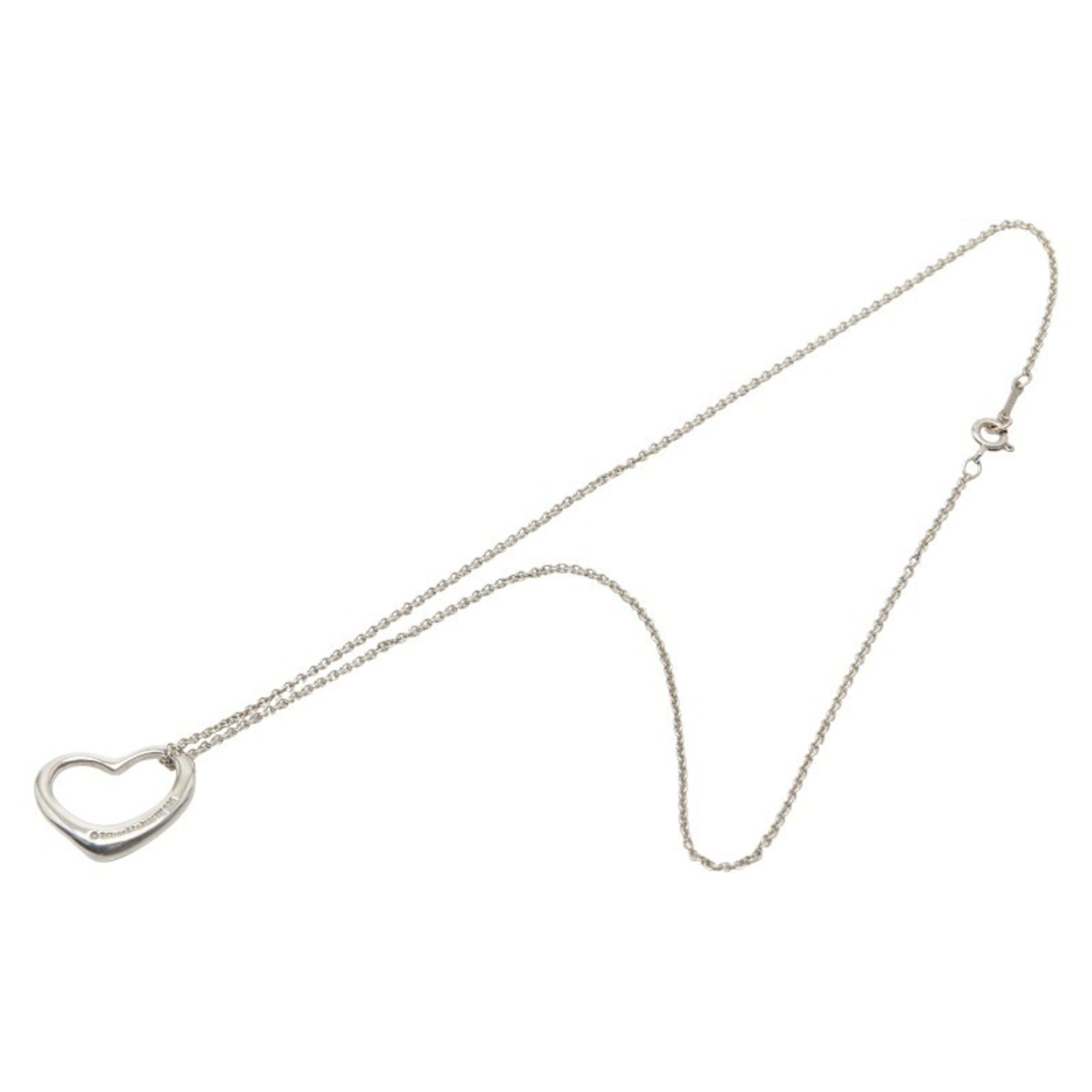 Tiffany & Co. Tiffany & Co. Open Heart Necklace in 925 Sterling Silver for Women. Size ONE SIZE - 4 Thumbnail